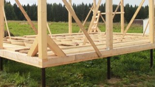 Сарай на винтовых сваях или хозблок на сваях Климовск цена от 2524 руб. / шт.