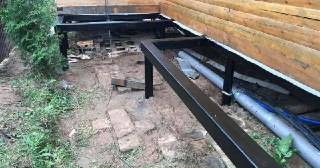 Заказать усиление фундамента винтовыми сваями в Климовск под ключ от 12360 руб.